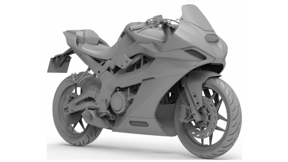 Benda VTR 300: Με κινητήρα V-Twin και κομπρέσορα